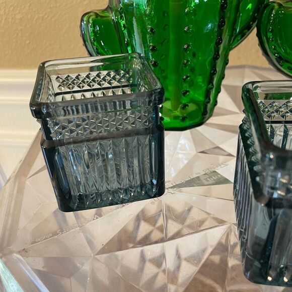 Target Bullseye Glass Cactus Flower Mason Jar Glasses set of 2 Sealed! - Picture 15 of 16